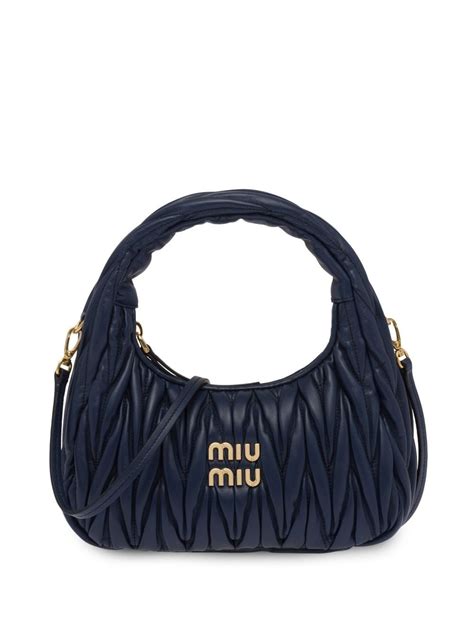 miu miu small wrist bag|farfetch handbags miu.